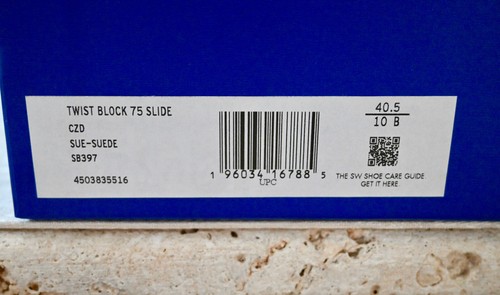 $495 Stuart Weitzman Twist Block 75 Slide High Heel Sandals 10 MINT EUCALYPTUS - Picture 5 of 10