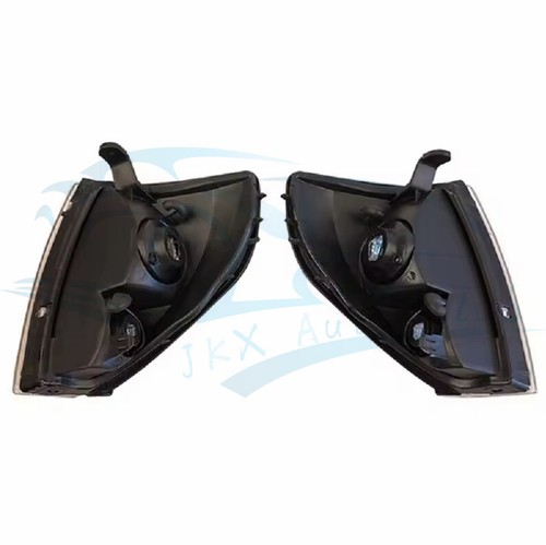 Pair Black Front Corner Lights Turn Signal Lamps c For Toyota Prado LC90 1996-02 - Picture 5 of 11