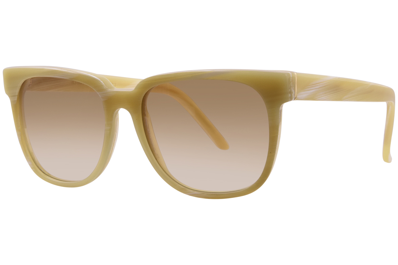 RetroSuperFuture People 400 SS11 Yellow Horn Gradient Sunglasses 53mm