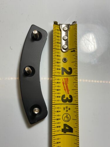 Ceiling Fan Blade Support Plates (SET OF 5) Black 3-Screw Standard 3-3/4 Inch - Picture 3 of 11