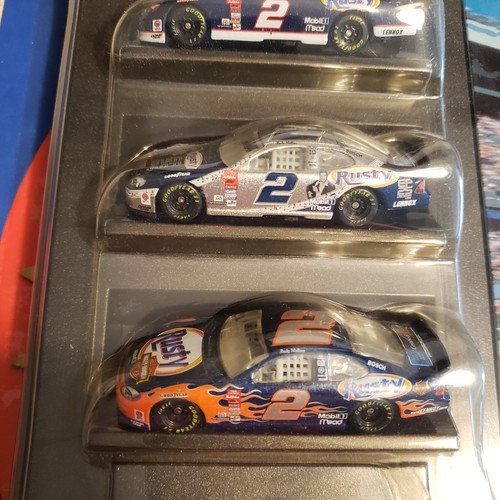 VTG NOS 2002 Winner's Circle Gift Pack #2 Rusty Wallace Elvis Harley Davidson - Picture 4 of 16