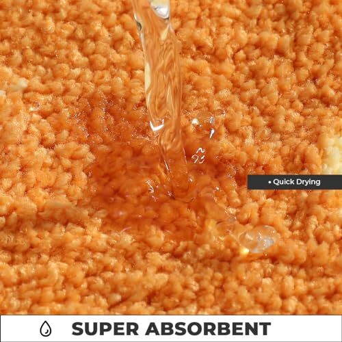 Planets Bathroom Mat Soft Fluffy Absorbent Rug Non-Slip and 31"x20" Space - Picture 4 of 8