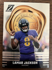 2023 Panini Zenith Zeal of Approval Lamar Jackson #5