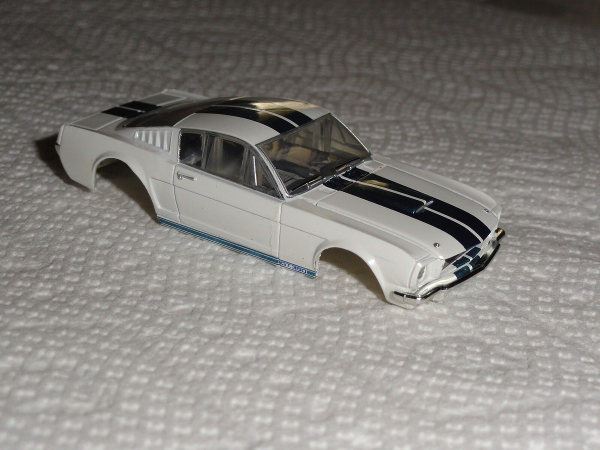 AFX FORD 1965 MUSTANG SHELBY GT 350 MEGA G+ 1.7 Long HO SLOT
