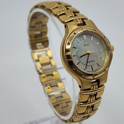 Citizen Eco-Drive Solar Tech A234-H10244 K 832263 Gold Toned