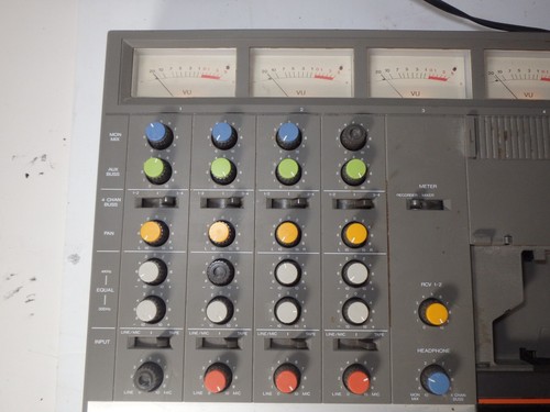 Vintage Fostex 250AV Audio/Visual 4-Track Cassette Recorder Mixer Equalizer - Picture 2 of 9