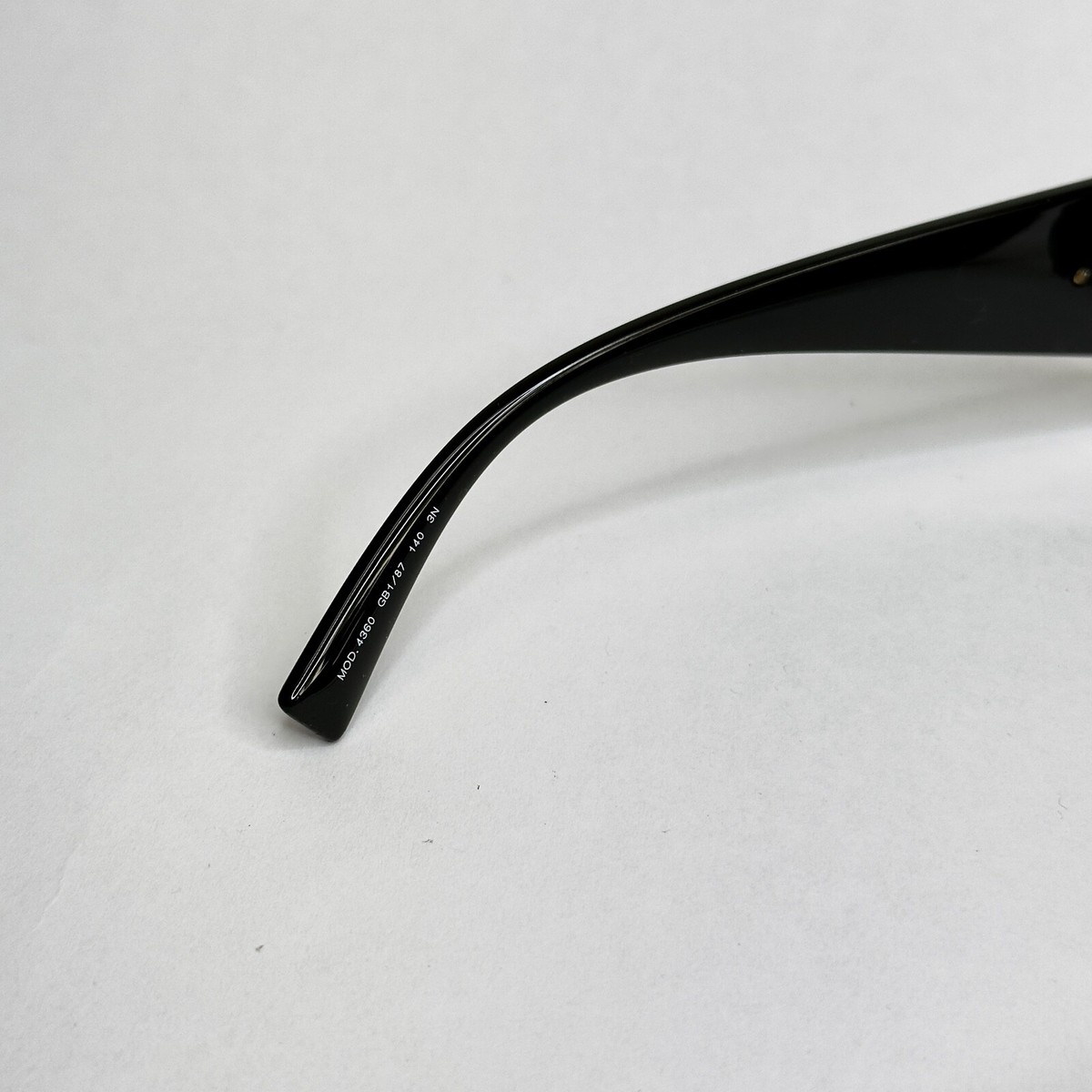 VERSACE VE4360 GRECA Black Gold Medusa Logo Head Rimless Mask