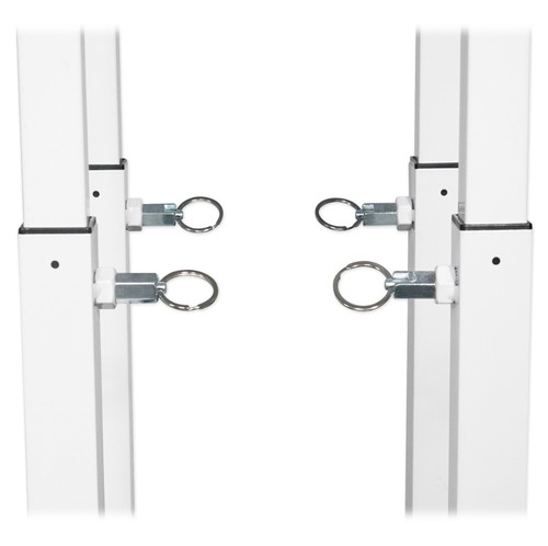 (1) Rockville White Adjustable Totem Speaker Stand For For Bose F1 Model 812 - 第 6/11 張圖片