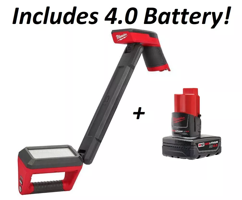 Milwaukee 2126 20 M12 Underbody Under Hoist Mechanics Magnetic Light Tool Only