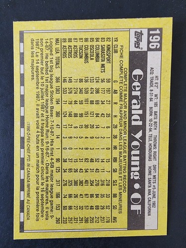 1990 Topps O-Pee-Chee Baseball Cards 1-200 RC HOF Pick From Drop Down Menu FCS - Picture 394 of 402