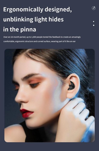 Headphones Sleep Wireless Earbuds Bluetooth 5.3 Headset TWS Waterproof Earphone - Picture 14 of 20