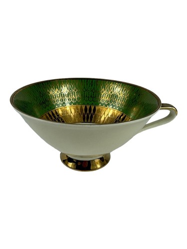 Vintage Set Of 4 Bareuther Bavaria Germany Tea Cups - Afbeelding 10 van 19