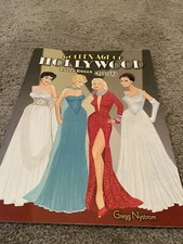Golden Age of Hollywood Paper Dolls with Glitter Book