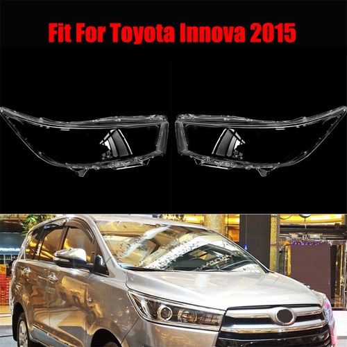 For Toyota Innova 2015 Headlight Headlamp Clear Lens Left Right Cover - Bild 1 von 4