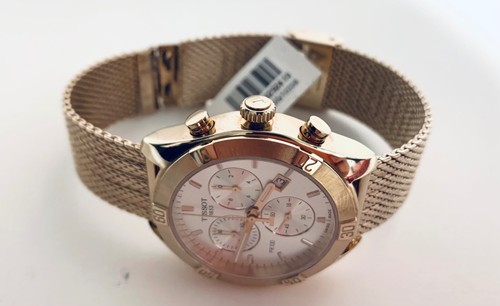 RELOJ CRONÓGRAFO SUIZO TISSOT PR100 SPORT CHICK ORO ROSA T1019173303100 38 MM - Imagen 11 de 17