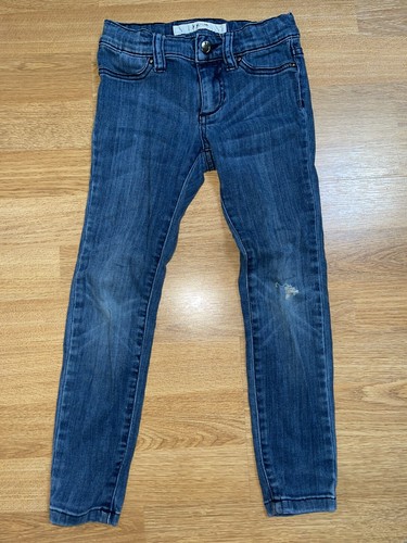 Joe's Jeans Girls Skinny Stretch Denim Distressed Jeans Adjustable Waist Sz 6 - Picture 2 of 10