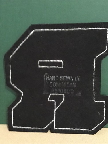 Letter Jacket High School Patch R Green 6.5” A. C. Reynolds HS, Asheville, NC - Picture 2 of 3