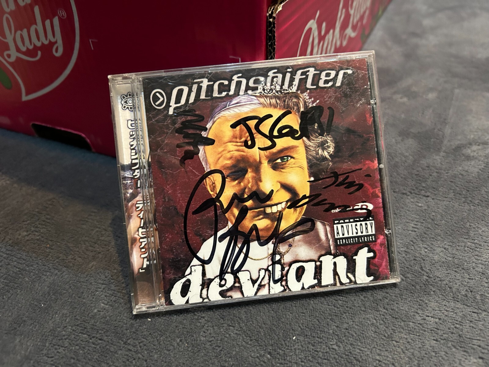 Pitchshifter - Deviant (CD 1999) SIGNED BY THE BAND - Free UK P+P