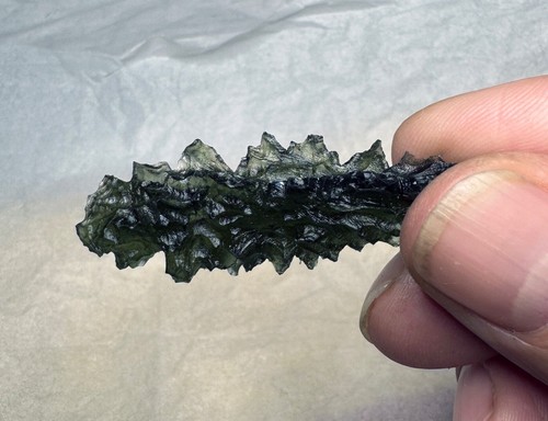 Besednice Moldavite • Hedgehog • 9.00gr/45.0ct • Jezkovna - Picture 9 of 20