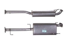 EXHAUST FOR TOYOTA LAND CRUISER PRADO J12 3.0 D-4D 2002-2010  - MIDDLE SILENCER