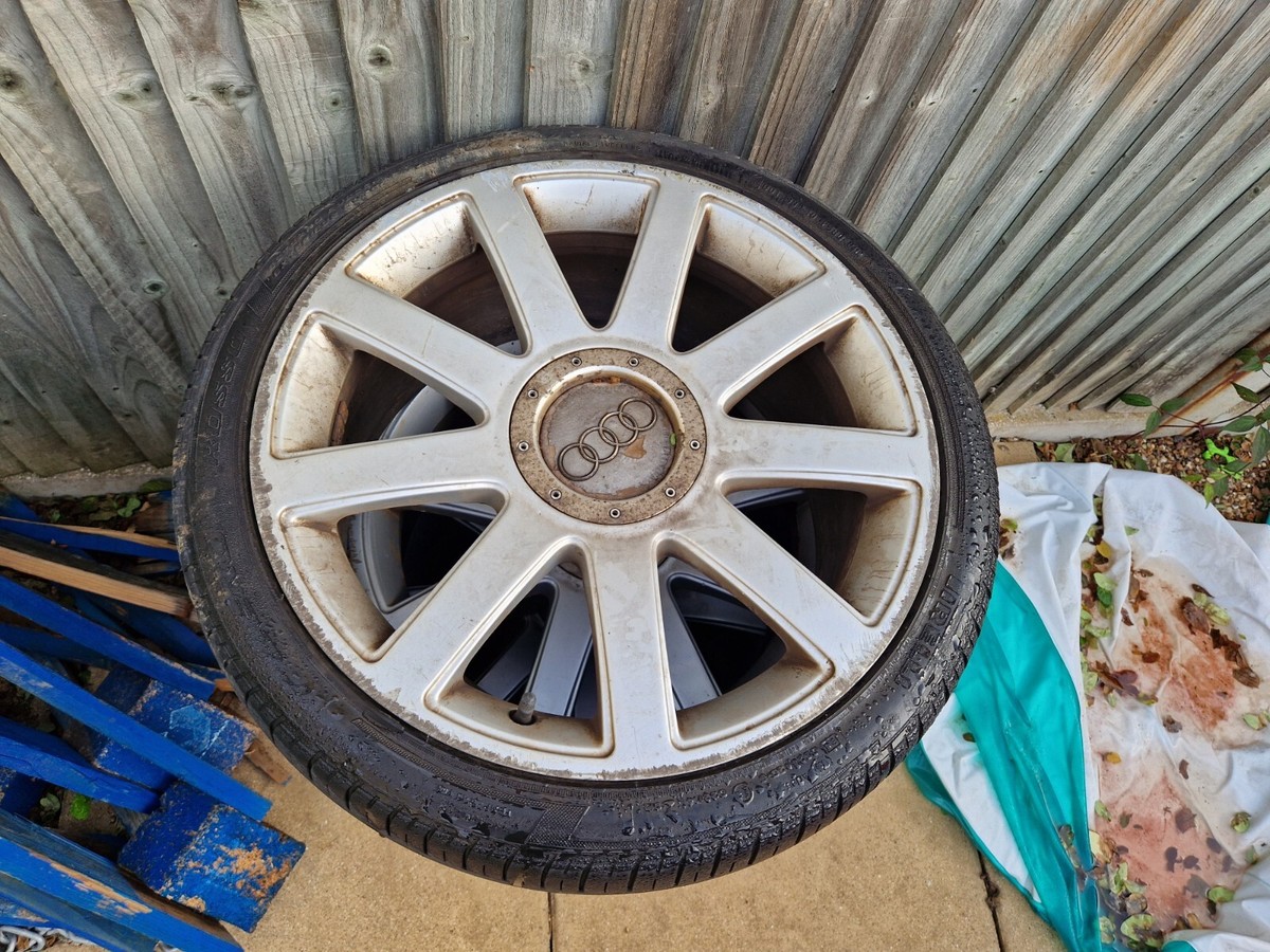 Genuine Audi TT Mk1 18” Alloy Wheels*9-Spoke*5x100*ET33*VAG*VW* X2