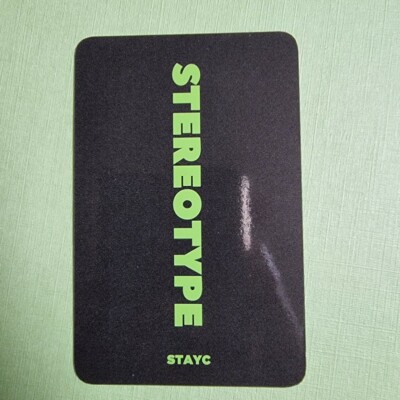 STAYC ] OFFICIAL 1ST MINI ALBUM STEREOTYPE SPECIAL PHOTO