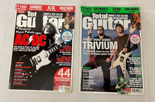 4x Guitar Interest Books Rock Guitar Bible Six Chord Songbook Total Guitar 2007 - Picture 2 of 8