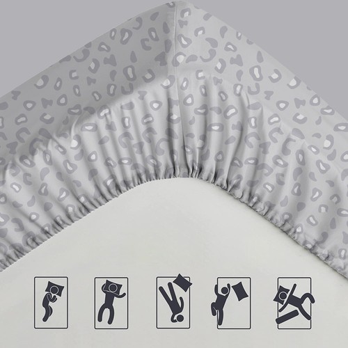 Fitted Sheet 100% Microfiber 40 cm Extra Deep Bed Sheets Double King Size Single - Picture 38 of 59