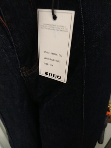 Judy Blue High Waist Wide Leg 16 Nwt - Picture 3 of 6