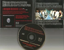 RENEGADE SOUNDWAVE w/ RARE 7 INCH MIX PROMO DJ CD Single 1994 USA MUTE records