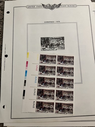 LOADED LOT OF FULL MINT MNH UNITED STATES STAMP PLATE BLOCKS #21 - Picture 7 of 11