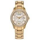 Citizen Eco-Drive Women Gold Plated Case Wristwatches