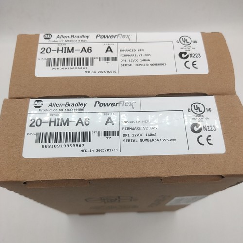 Allen-Bradley 20-HIM-A6 Enhanced HIM FW V2.007 12VFC New Sealed 20-HIM-A6 - Picture 5 of 6