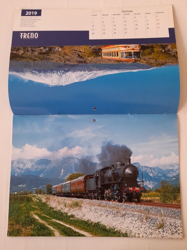 Calendario Tutto Treno 2019 Lo spettacolo dei Treni Ed, Duegi - Bild 2 von 3