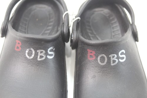 Skechers Bobs Kids Black Shoes Youth 10 Summer Shoes (1 Pair) - Picture 4 of 4