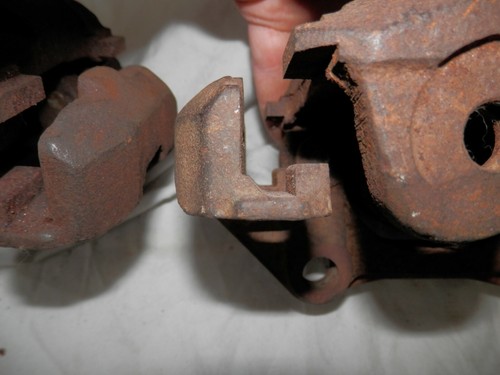 MOPAR 4383942 & 4383943 Disk Brake Calipers and Adapters (sold as pair) - Picture 6 of 11