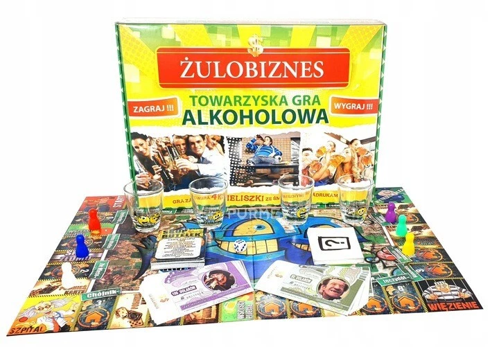 ŻULOBIZNES EUROBIZNES IMPREZOWA GRA PLANSZOWA POLSKA MONOPOLY 18+ ZULOBIZNES - Image 2 of 4