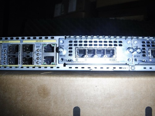 CISCO ISR4431-V/K9 v04 UC Voice Bundle PVDM4-64 NIM-4FXO 4FXS *1-YEAR WARRANTY!* - Picture 5 of 11