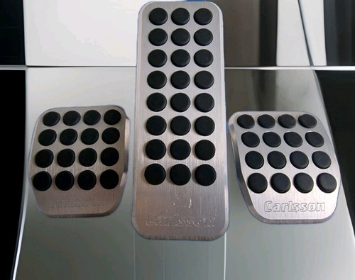 Carlsson Aluminium-Sportpedale – 3-teiliges Original-Set (MT) – mit Gutachten - Bild 11 von 11