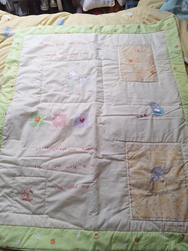 Humphreys Corner Mothercare Blanket / quilt 4 tog