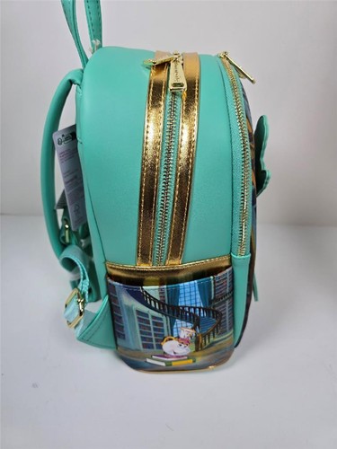 Loungefly Disney Beauty Beast Belle On Ladder Mini Rucksack Geldbörse Set Neu mit Etikett - Bild 6 von 10