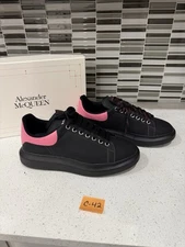 Alexander McQueen Size  EU 46 Black/sugar  Pink  Size 13 Us
