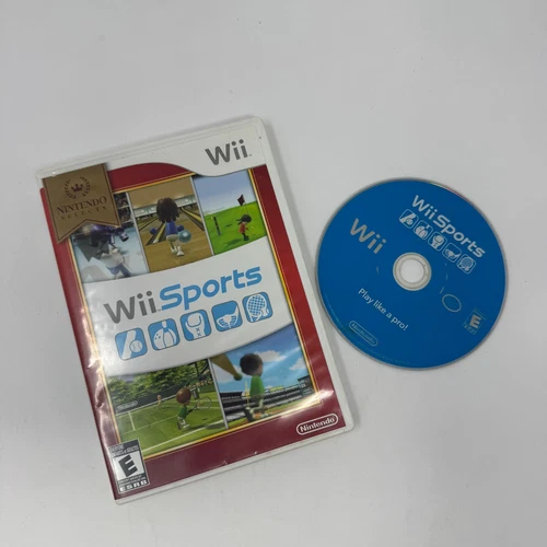 Wii Sports (Nintendo Wii, 2006) Disc only - Needs Resurfacing - SCRATCHED DISC