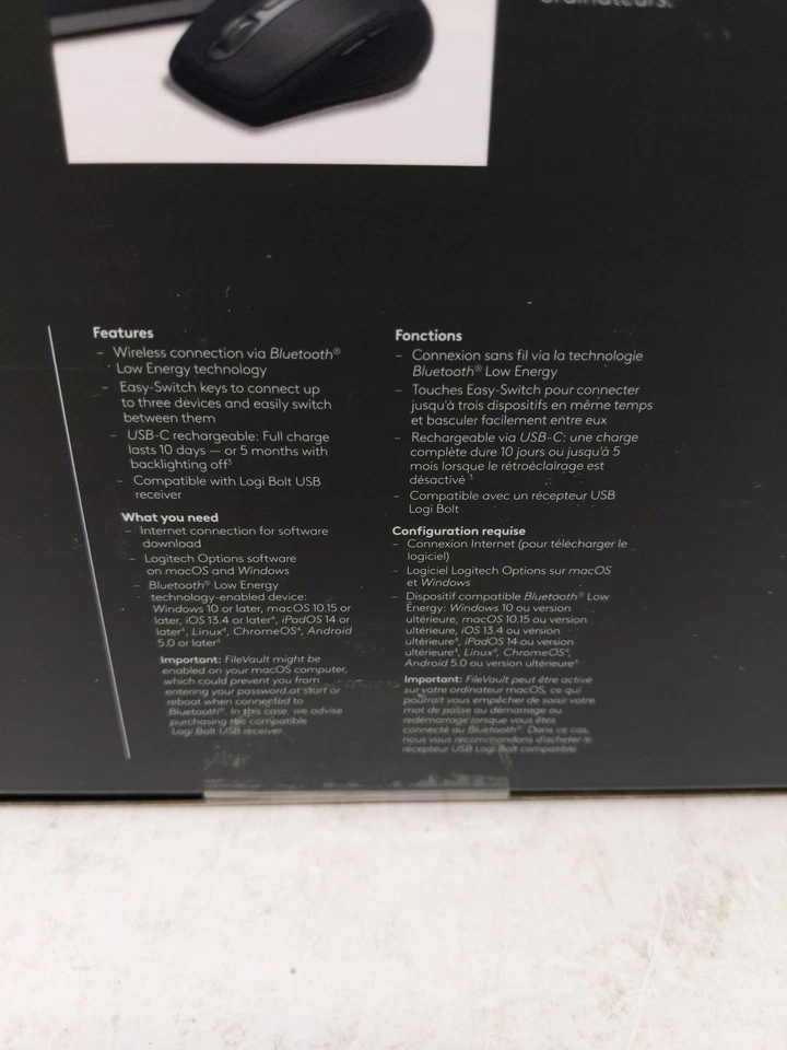 Logitech MX Keys Mini Wireless Keyboard, Compact, USB-C, Bluetooth, Graphite - Image 3 of 4