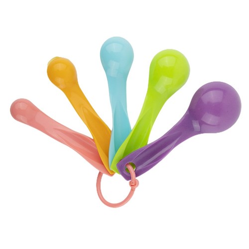 Teaspoon Measuring Spoon Kitchen Tool Plastic 1/2.5/5/7.5/15ML Baking Coffee - Picture 11 of 12
