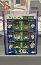 2023/24 The Cup Sixes Buttons 1/1 Dahlin Thompson Power Tuch Levi Sabres