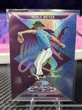 Panini Crusade Noble Meyer #75 Insert Miami Marlins Baseball 2025 MLB