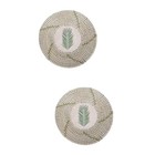 Set of 2 Wand Deko Wandaufhängung Wandkunstdekoration Heimdekoration