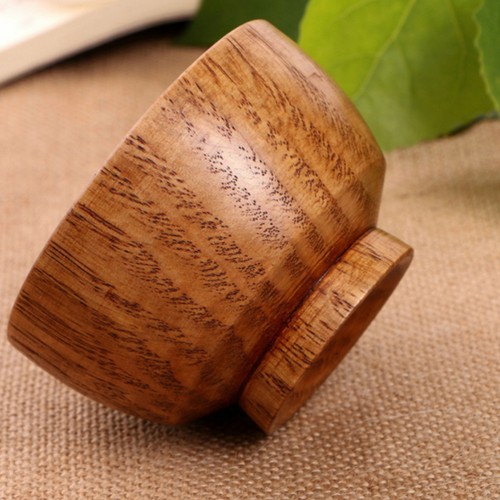  Cuenco de madera hecho a mano 2 piezas resistente a roturas anti-impacto sin placa para - Imagen 4 de 11