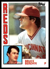 Bruce Berenyi 1984 Topps #297 Reds MLB READ FREE SHIPPING AutographDen